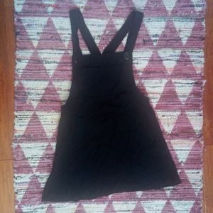 Black 90's Vintage Contrived Clash Dress Size S